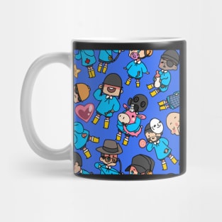 TF2 kiddies BLU Mug